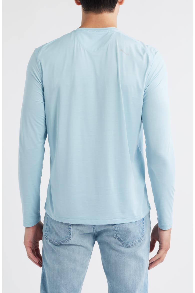 Basin Long Sleeve Performance T-Shirt, Alternate, color, PLACID