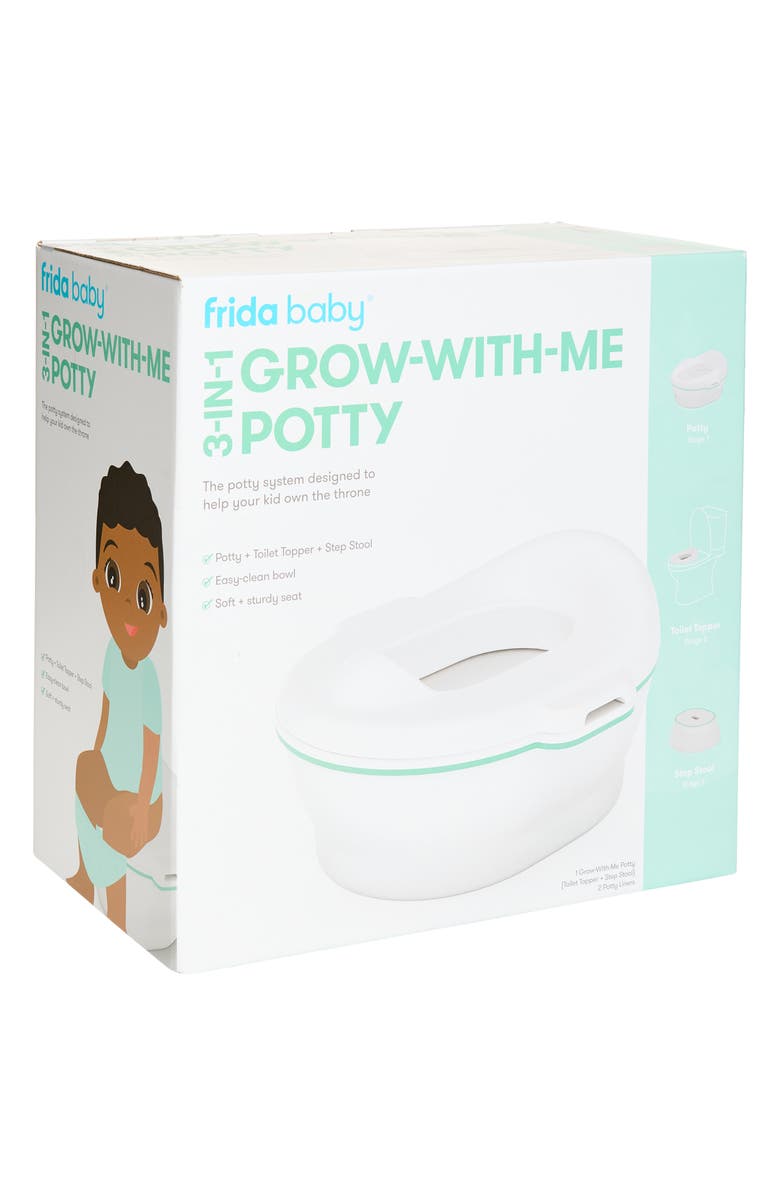 Fridababy 3-in-1 Grow With Me Potty, Main, color, White
