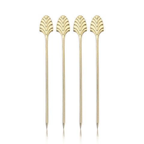 Art Deco Cocktail Picks Set of 4