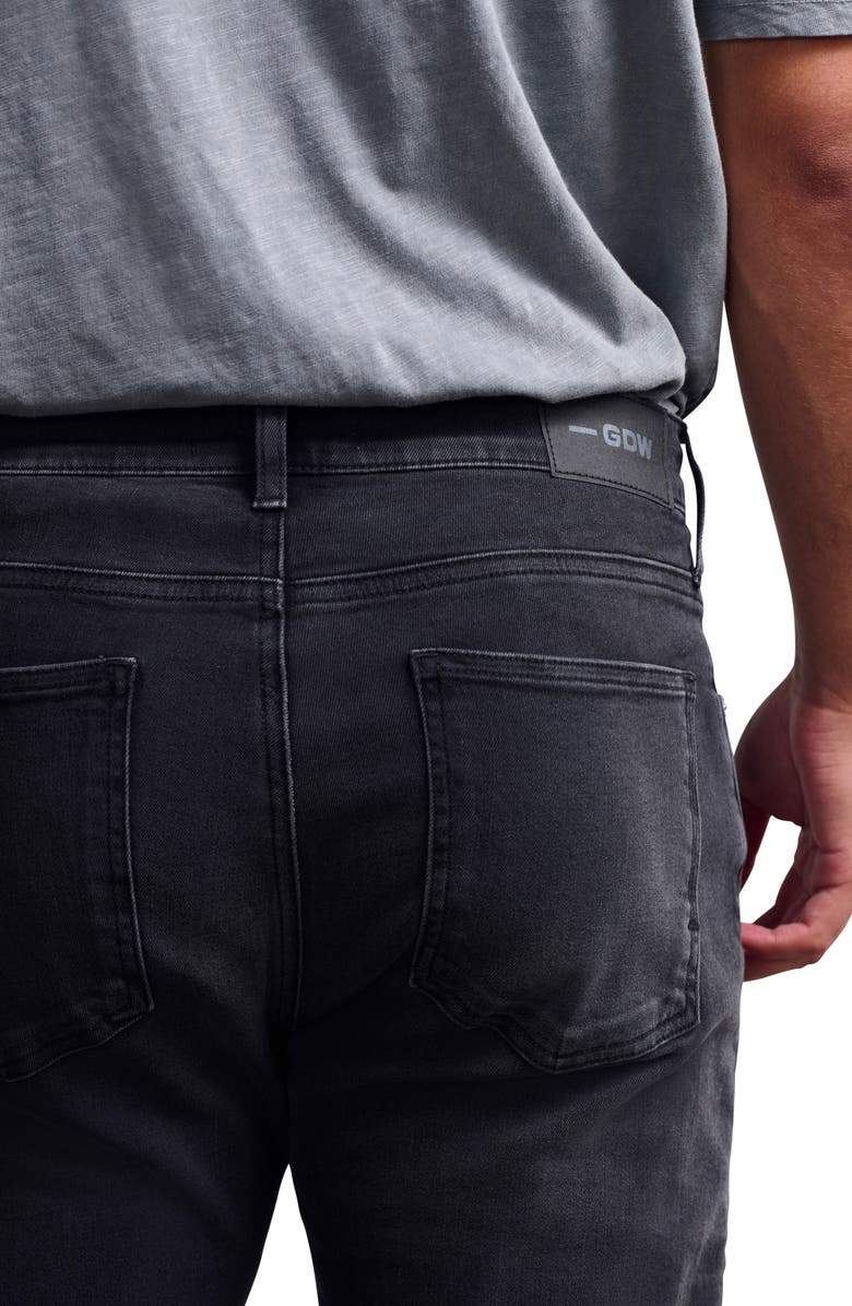 General Denim Works Bridge Straight Leg Jeans, Alternate, color, Smoke Denim