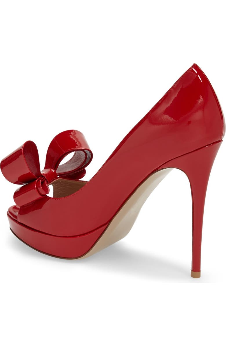 Valentino Garavani Couture Bow Platform Pump, Alternate, color,