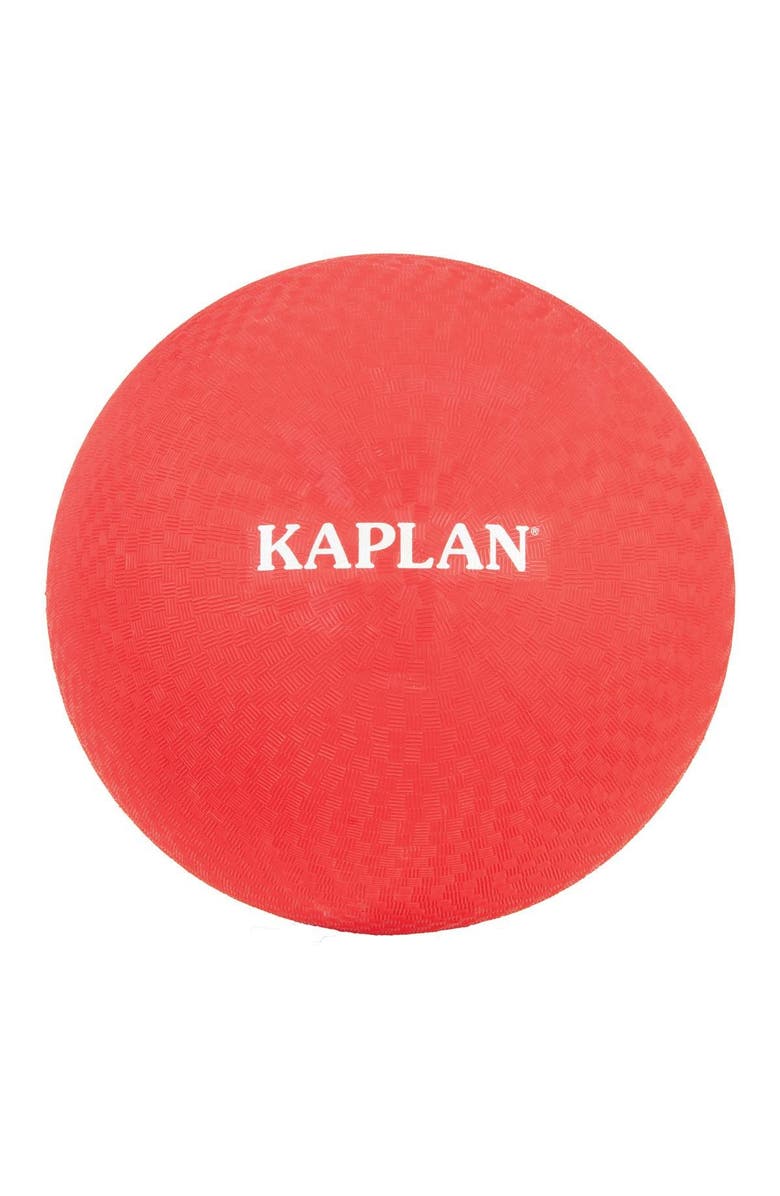 Kaplan Early Learning Company Playground Balls - Set of 4, Alternate, color, Red