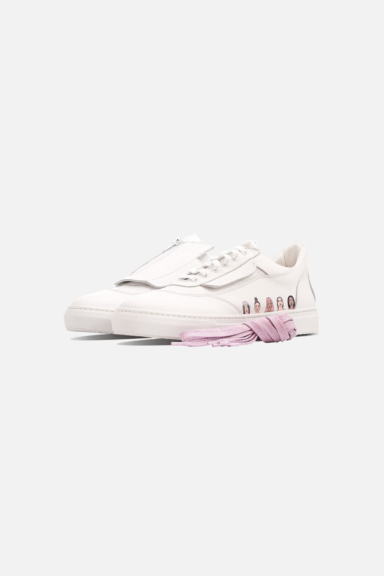 Fini Bold "TyFini V2" Sneaker  - Unisex, Alternate, color, White