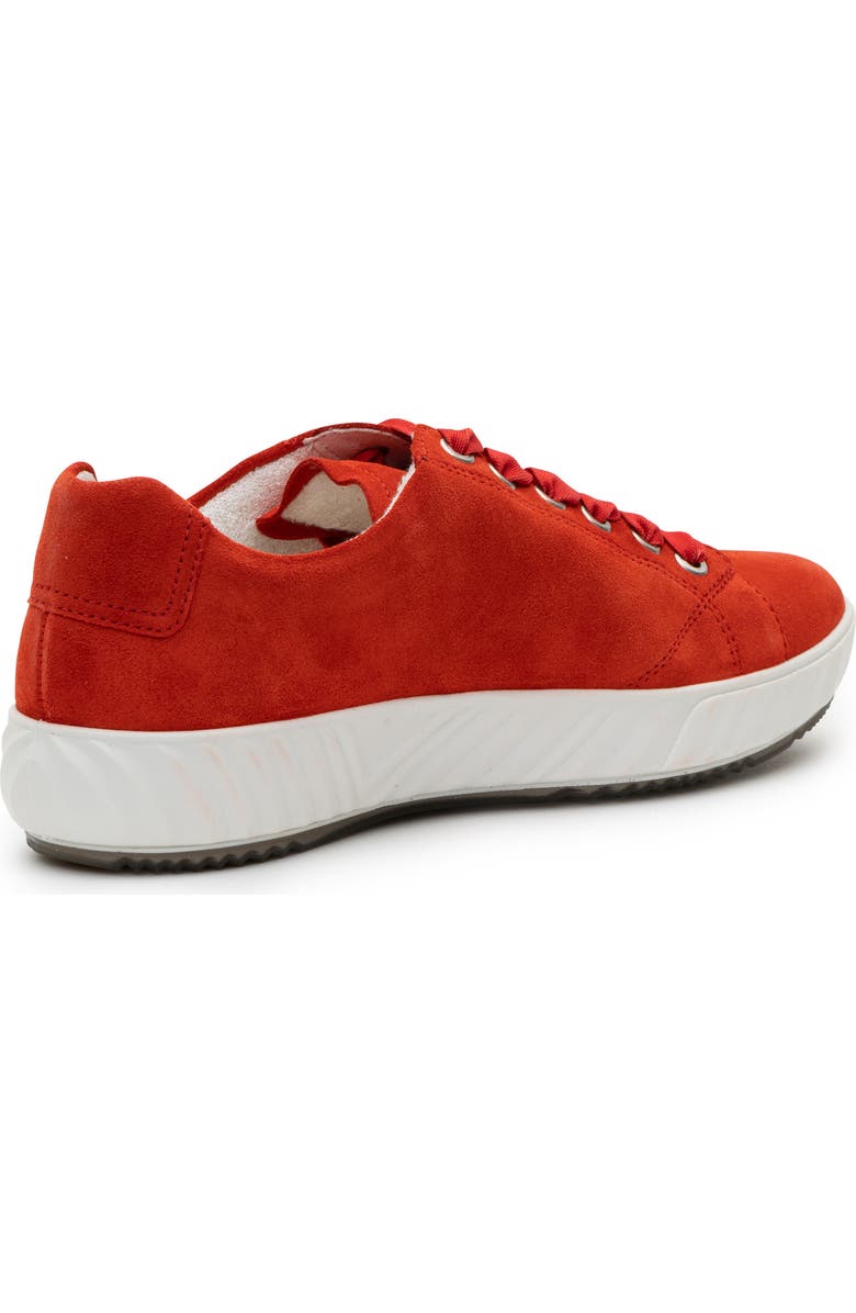 ara Alexandria Suede Sneaker, Alternate, color, Fuego