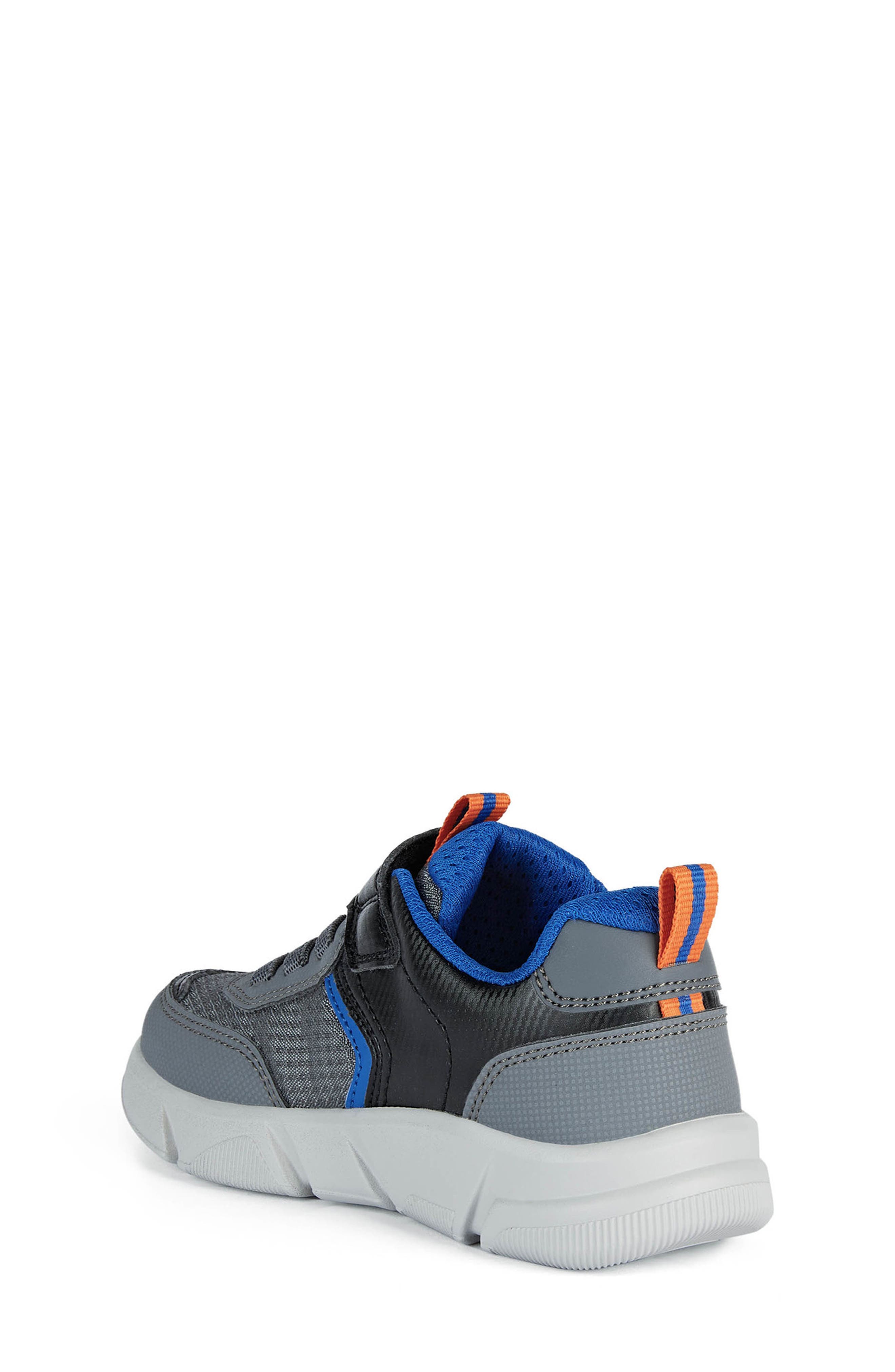Kids' Aril Sneaker, Alternate, color, DK GREY/ ROYAL