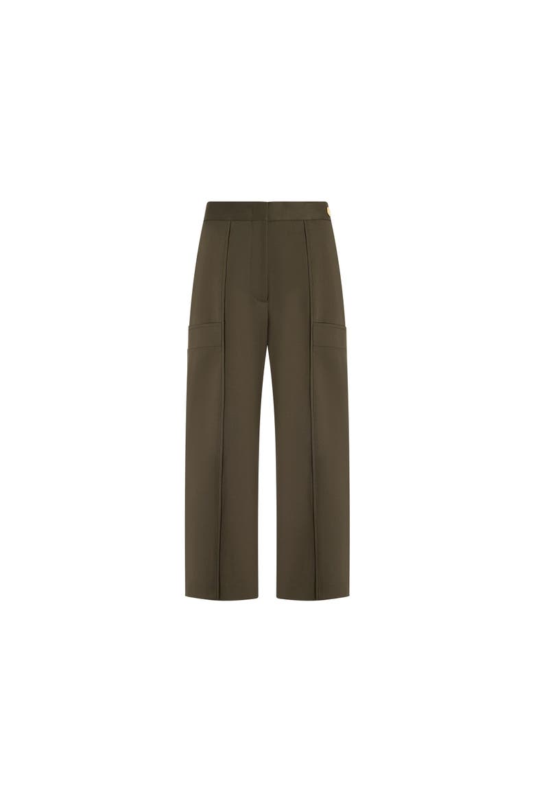 WYETH Cropped-leg Pant, Main, color, Forest