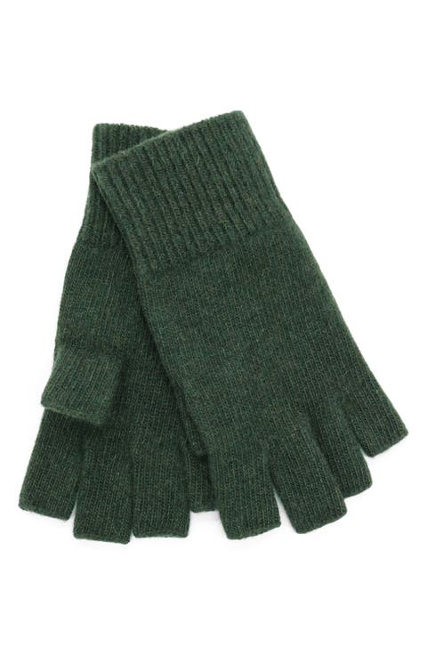 Fingerless Cashmere Gloves