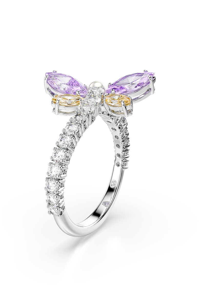 Swarovski Multicolor Crystal Ring, Alternate, color, 