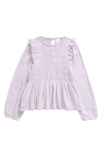 Nordstrom Kids' Long Sleeve Smocked Top