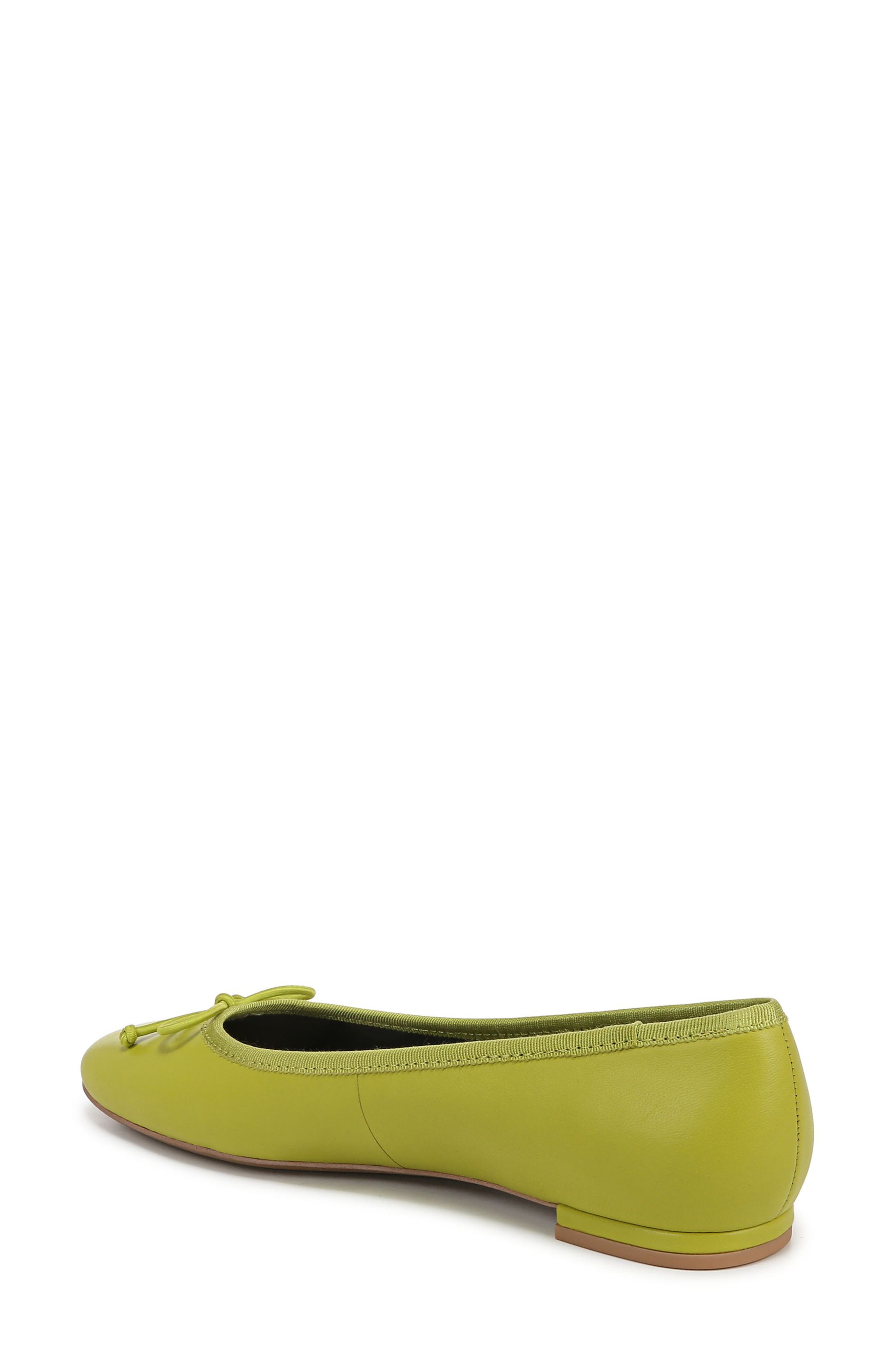 Abigail Ballet Flat, Alternate, color, GREEN