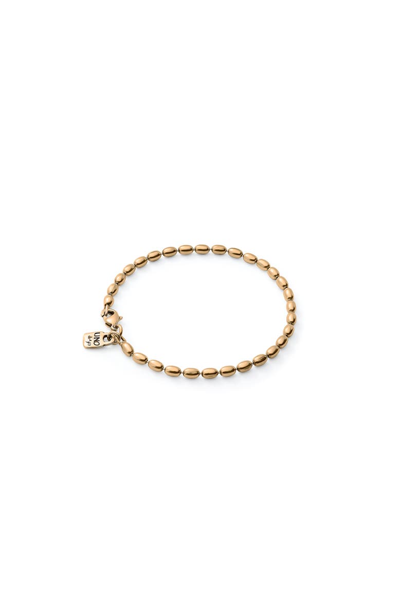 Oval Loop Bracelet, Alternate, color, Gold