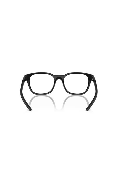 Scuderia Ferrari 53mm Square Optical Glasses In Black