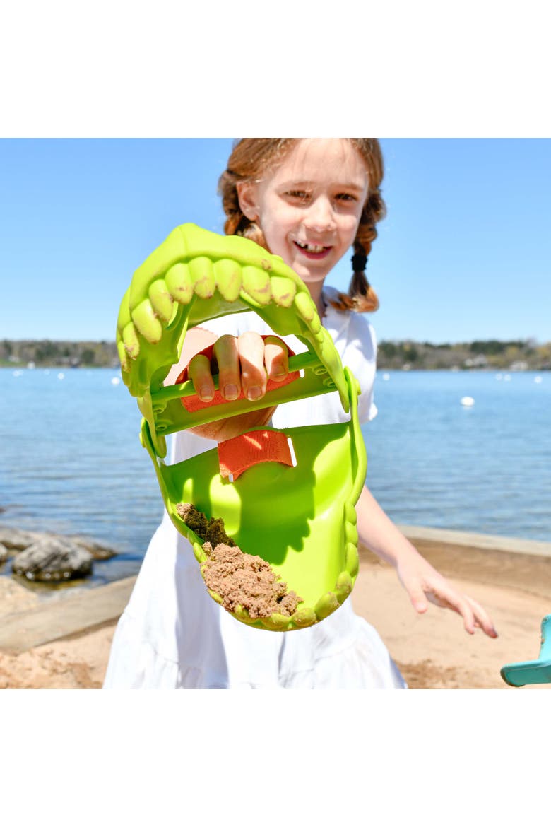 Dinosaur Digger Sand Toy, Alternate, color, Green Multi