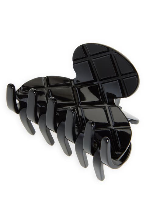 Quilted Small Claw Clip