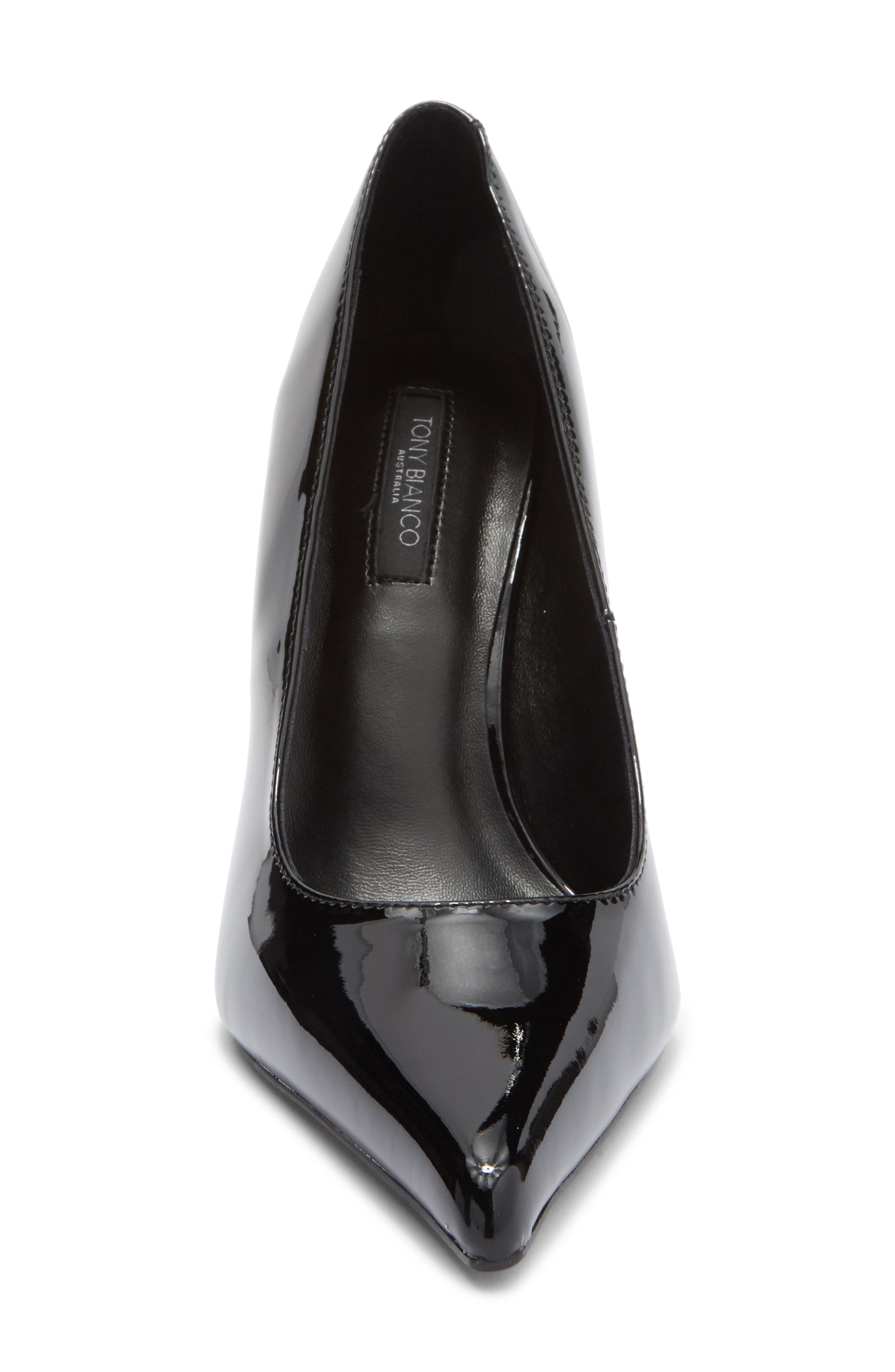 Tony Bianco Cassidy Pointed Toe Pump, Alternate, color, Black Patent