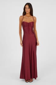 Sasha Therese Georgette Maxi Dress