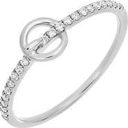 Carrière Jewelry Diamond Belt Band Ring - 0.12ct.