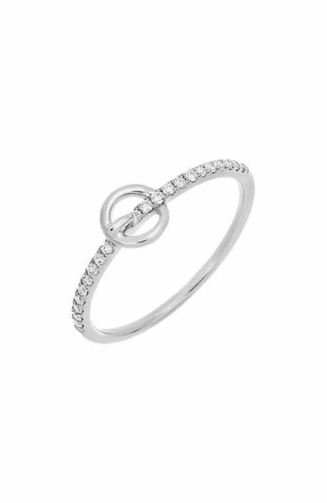 Carrière Jewelry Diamond Belt Band Ring - 0.12ct.