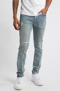 PURPLE BRAND Rip & Repair Skinny Jeans