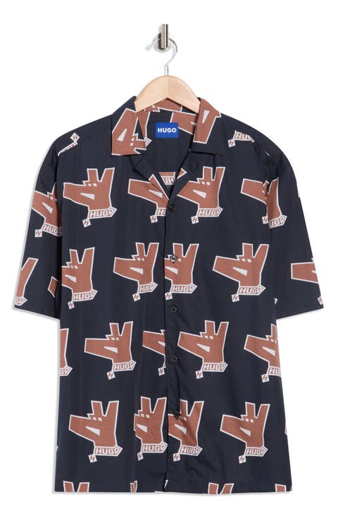 Eligino Cotton Camp Shirt