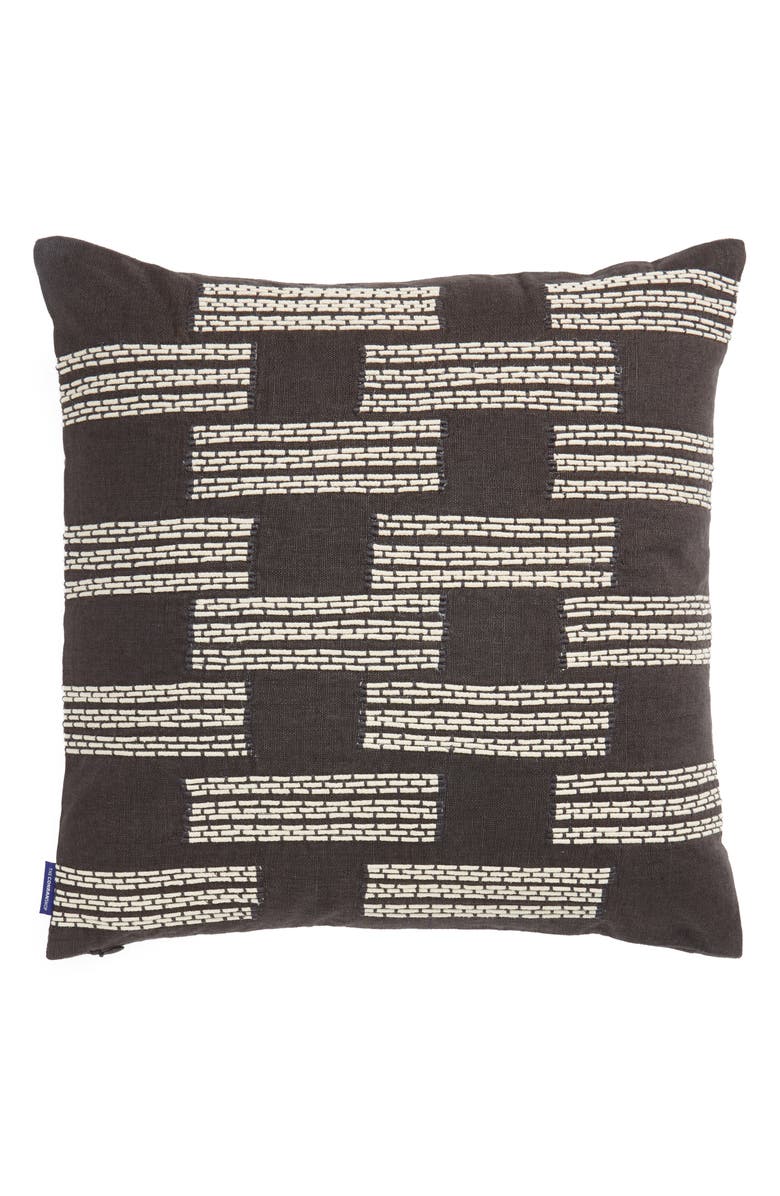 The Conran Shop Brick Stripe Linen Accent Pillow, Main, color, 