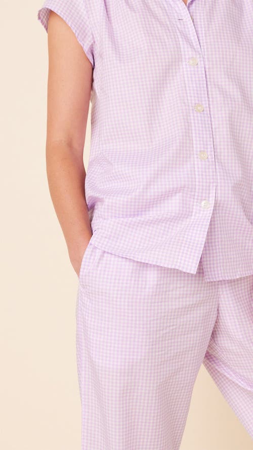 The Cat's Pajamas Luxe Pima Capri Set