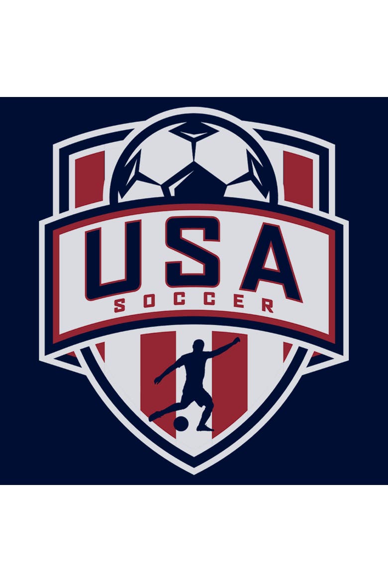 Boy's Lost Gods USA Athletics  Graphic T-Shirt, Alternate, color, Navy Blue: Soccer Emblem