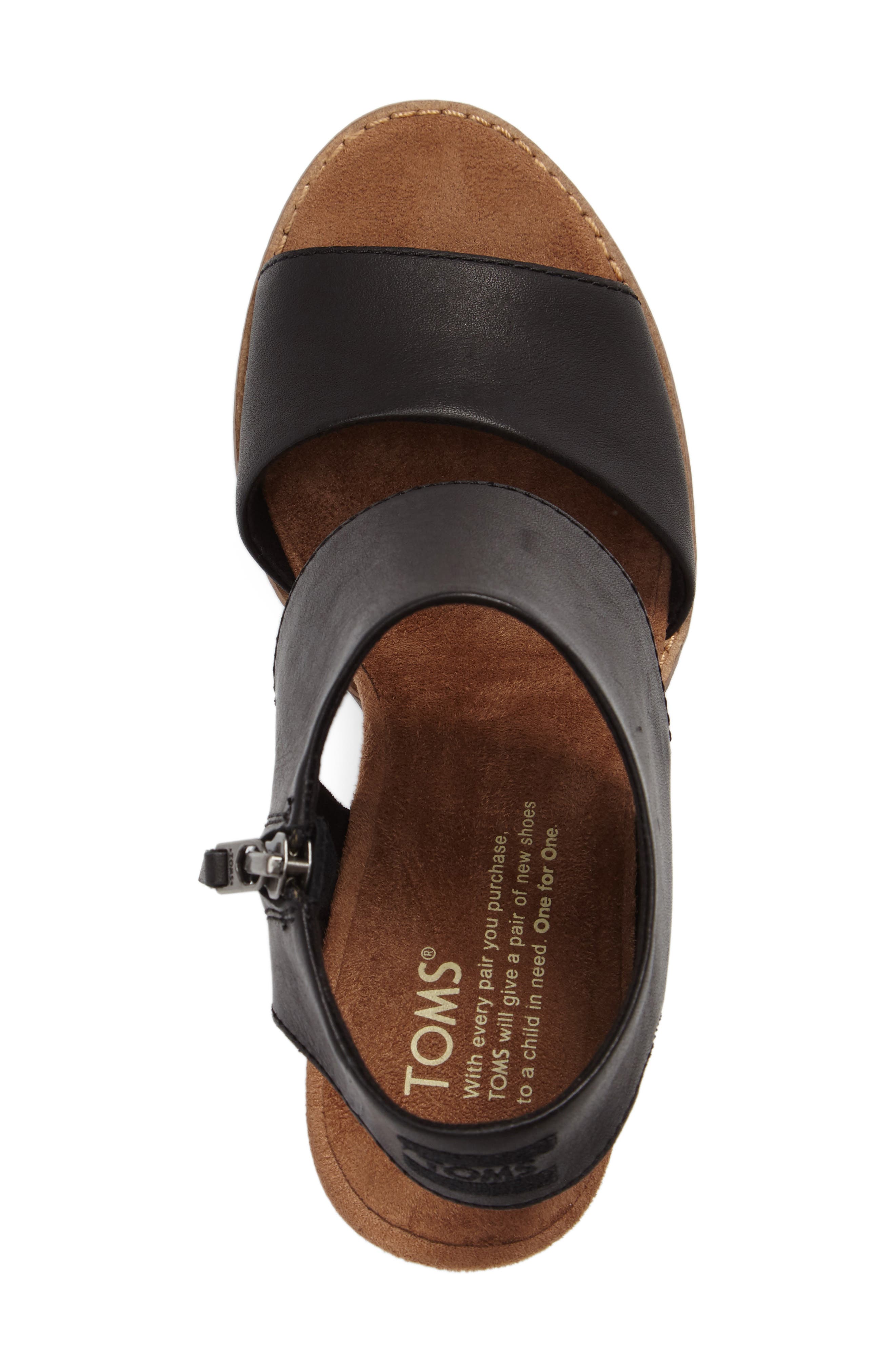 Majorca Block Heel Sandal, Alternate, color, BLACK/ BLACK