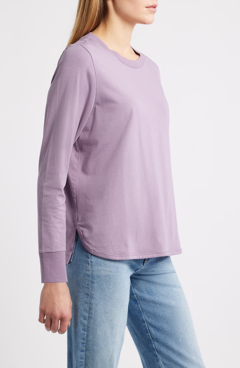 CITY BLUES Long Sleeve Graphic T-Shirt, Alternate, color, Lavender