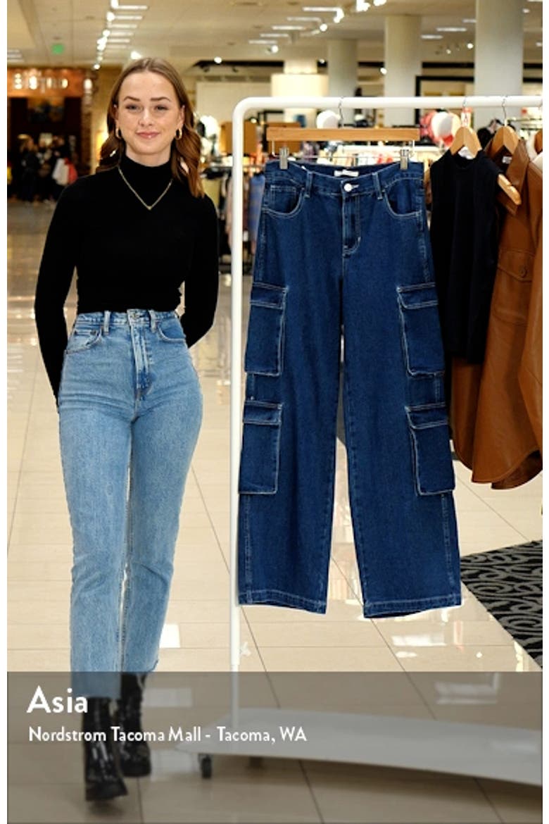 '90s Baggy Nonstretch Cotton Denim Cargo Jeans video