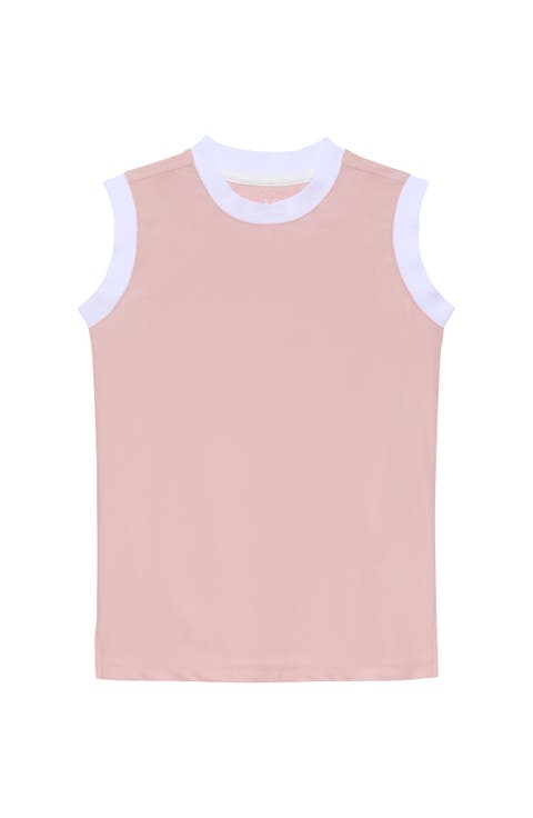 Girls Trimmed Tank (Toddler, Little Kid & Big Kid)