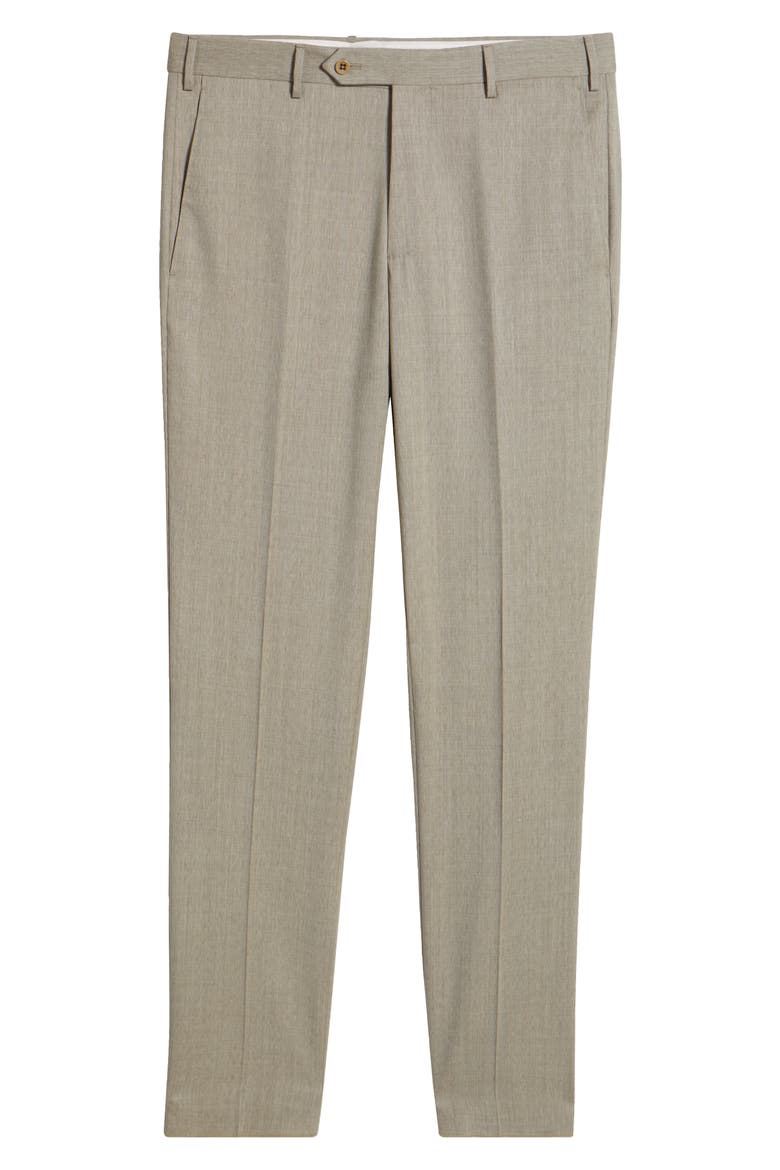 Parker Stretch Wool Trousers, Alternate, color, SAND