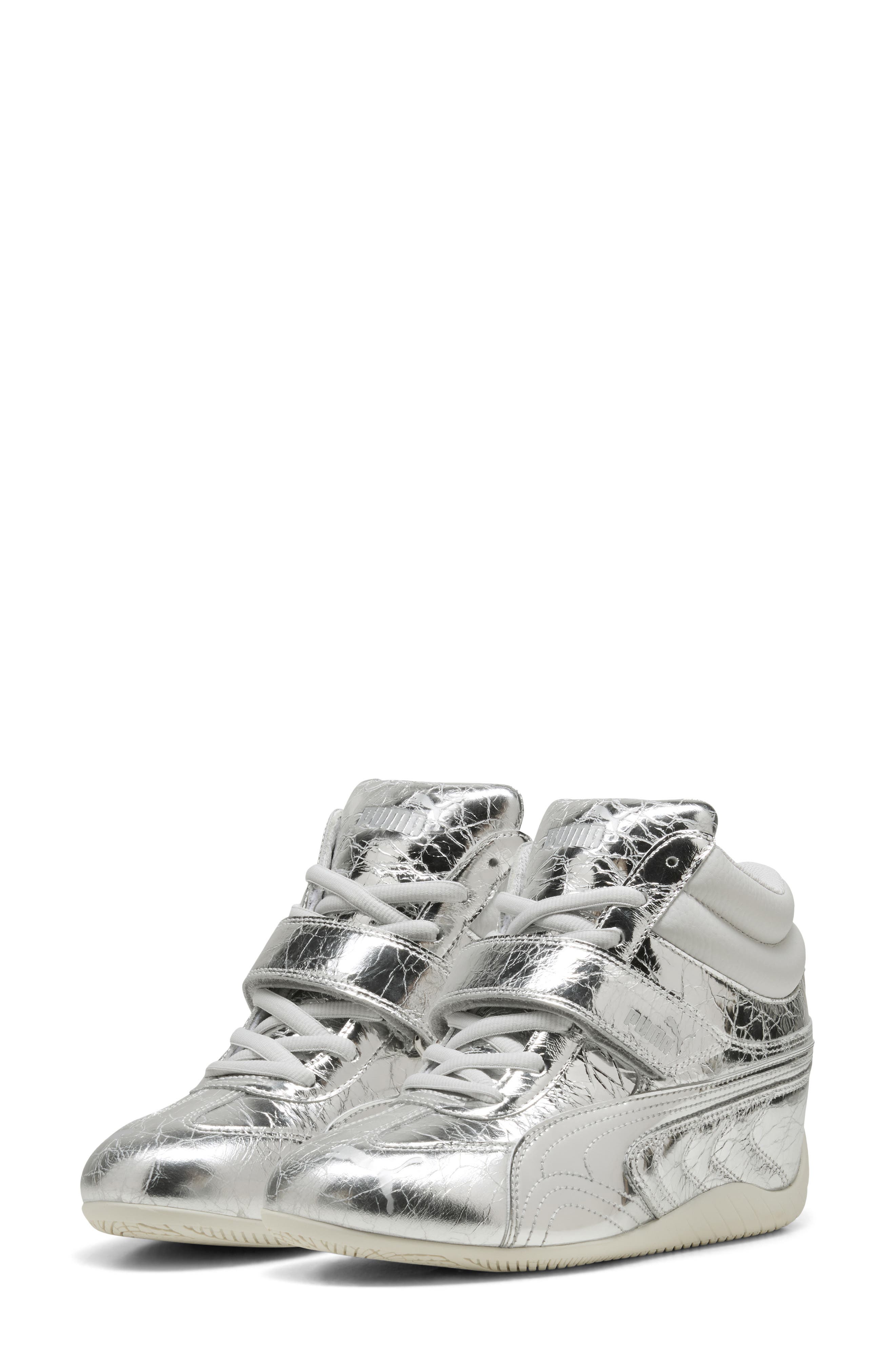 Speedcat Wedge Lustre Sneaker, Main, color, PUMA SILVER/ VAPOR GRAY