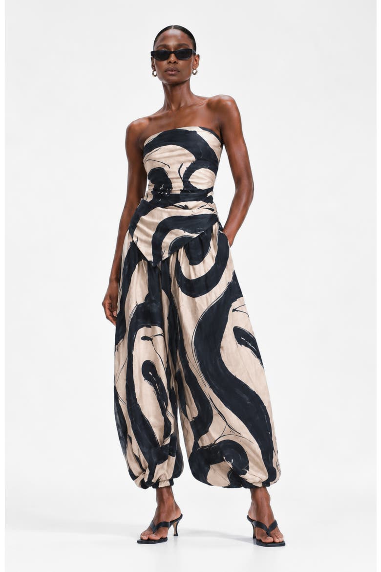 Balloon Pants Genie, Main, color, Zima Noir