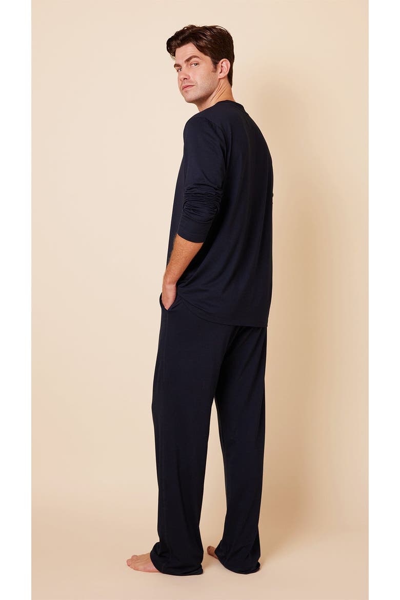 Men's Pima Knit Pullover Set, Alternate, color, Classic Midnight