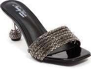 NINETY UNION Sassy Crystal Slide Sandal