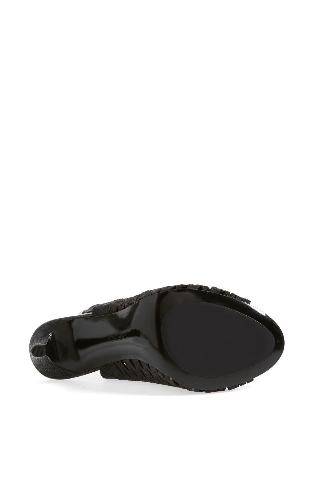 'Kayjay' Bootie, Alternate, color, BLACK