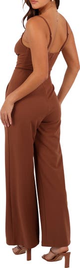 Maelle Stretch Crepe Jumpsuit