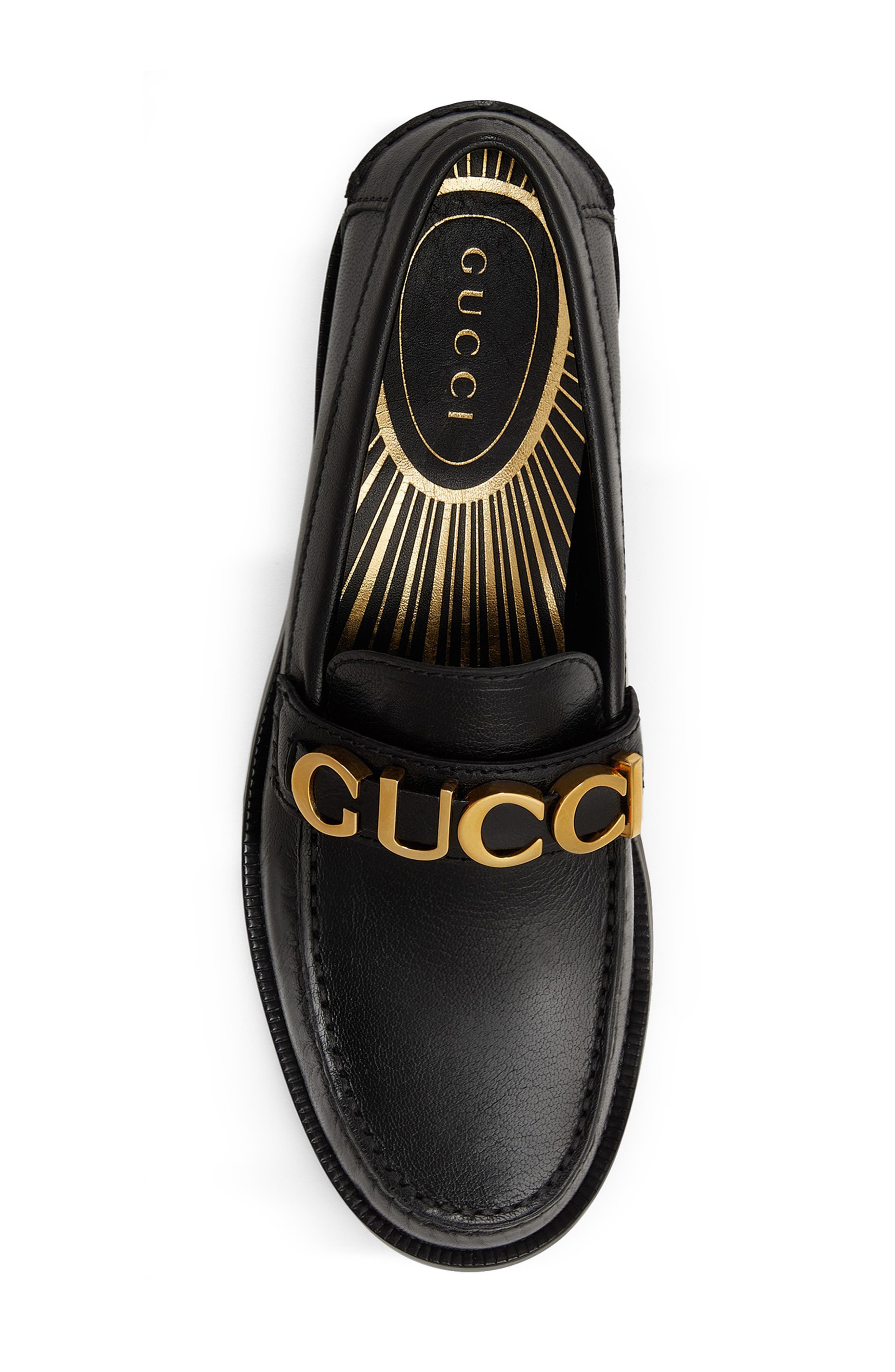 Gucci Cara Logo Loafer, Alternate, color, 