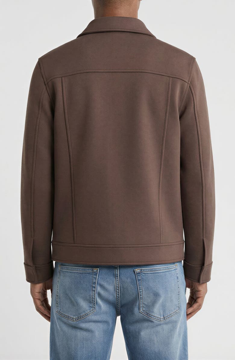 Bagatelle Double Face Performance Twill Trucker Jacket, Alternate, color,