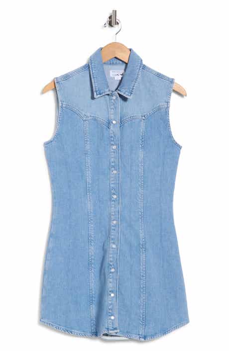 Dolly Sleeveless Denim Minidress