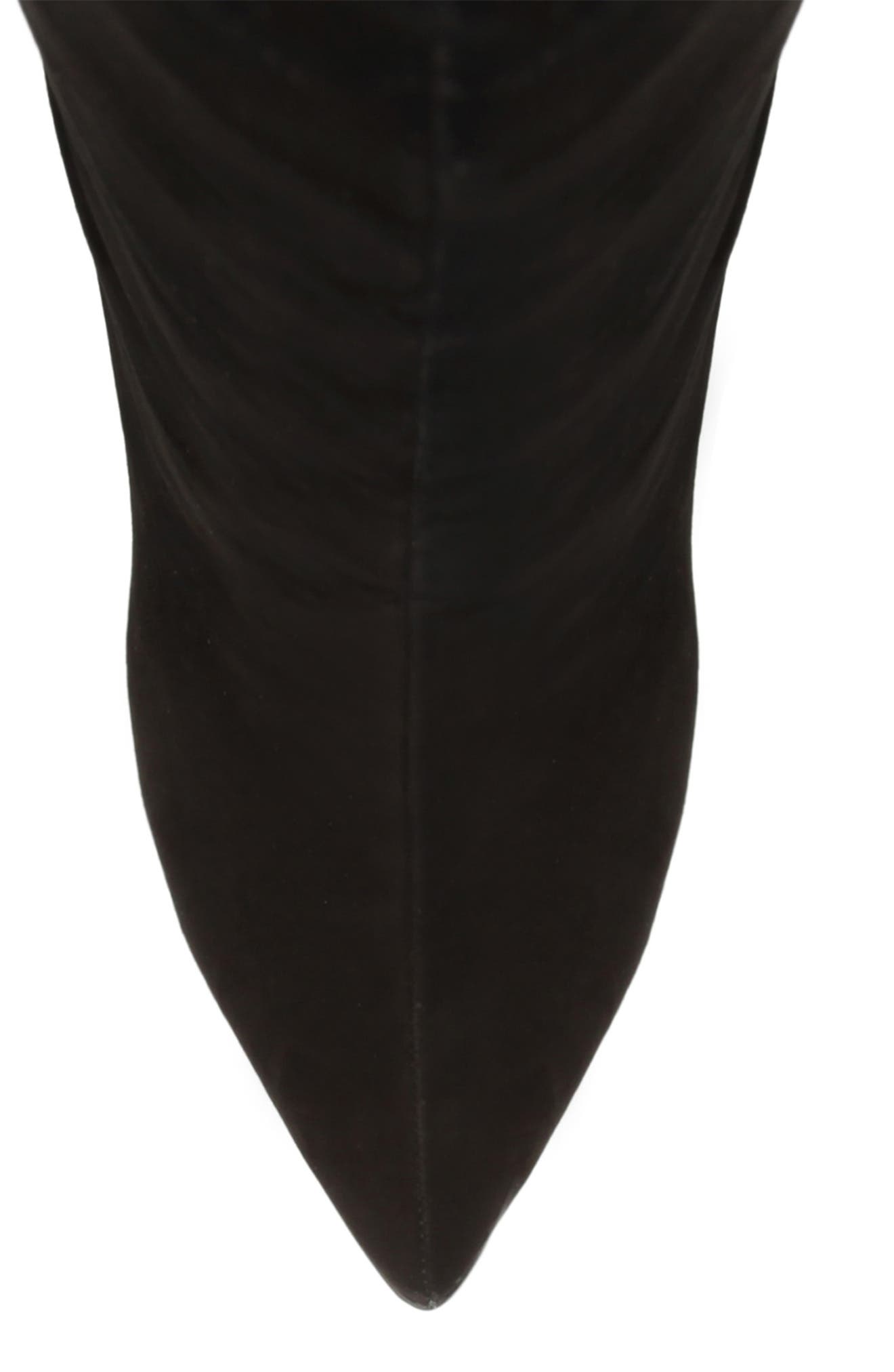 Schutz Maryana Pointed Toe Block Heel Knee High Boot, Alternate, color, 