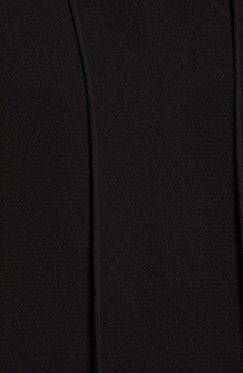 CeCe Flutter Sleeve Tie Neck Blouse, Alternate, color, 