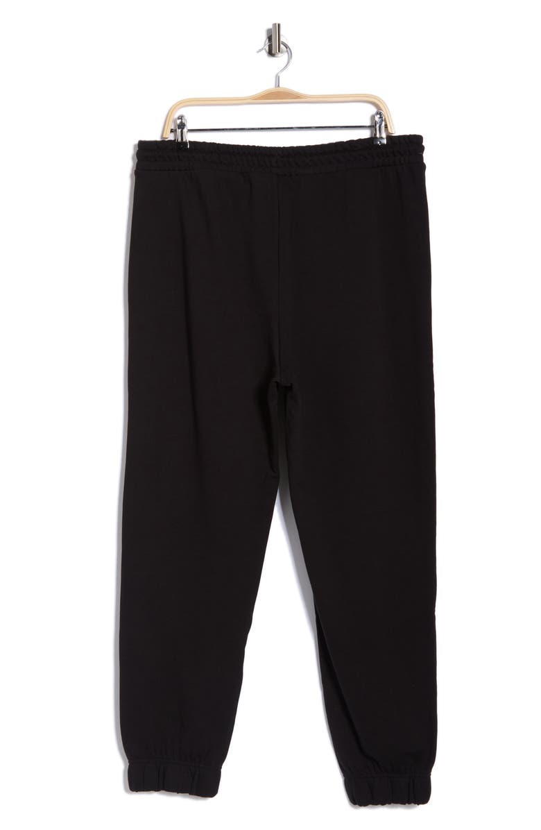 HUGO Nuram Cotton Sweatpants, Alternate, color, Black