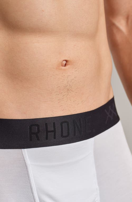 Rhone C.o.r. 4-inch Boxer Briefs In White