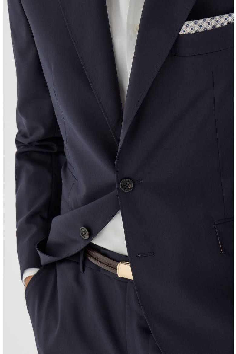 Cashmere blazer, Alternate, color, Navy Blue
