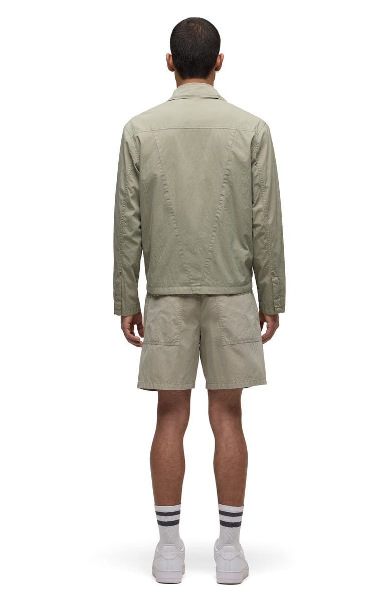 Hudson Jeans Cotton Blend Drawstring Shorts, Alternate, color, Cactus