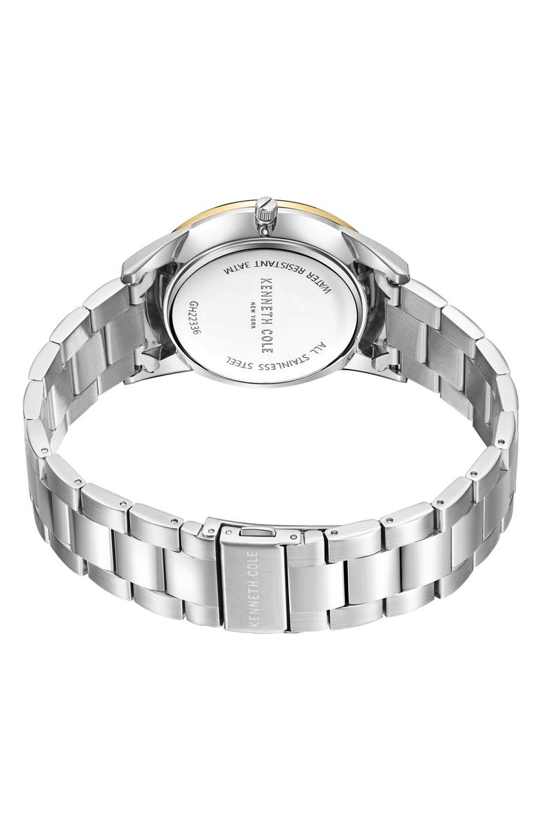 Kenneth Cole New York Classic Bracelet Watch, 42mm, Alternate, color, Silver