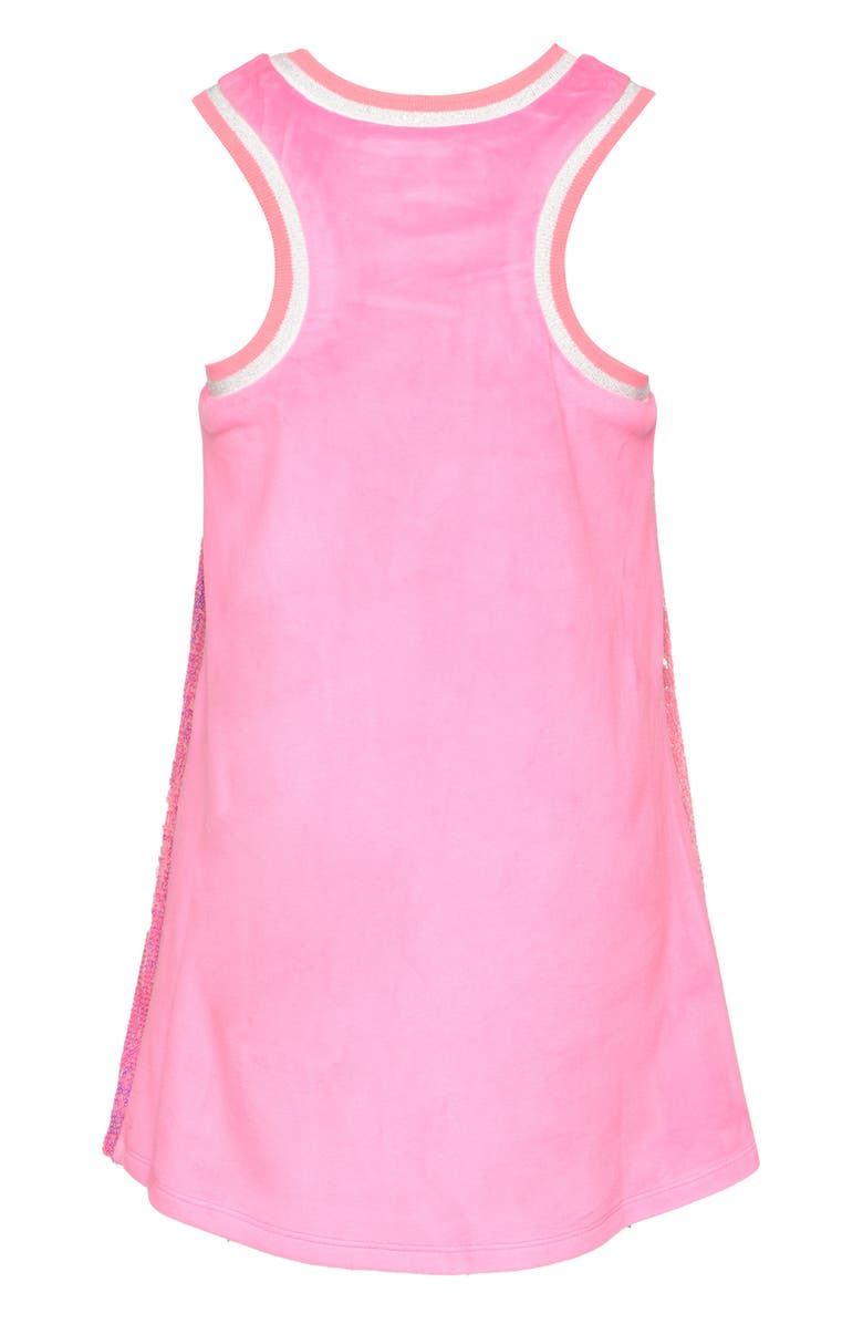 Hannah Banana Kids' A-Line Sequin Dress, Alternate, color, Pink