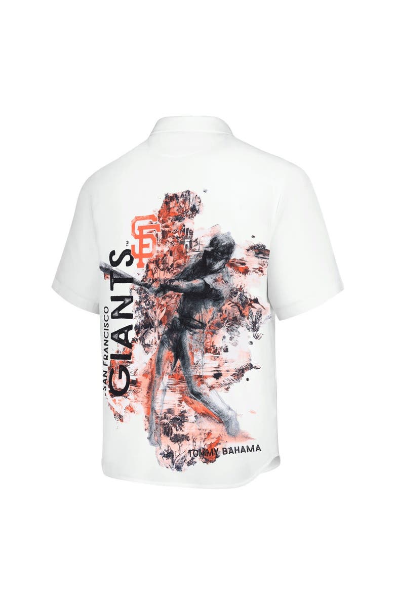 Tommy Bahama Men's Tommy Bahama White San Francisco Giants Veracruz Ace Islanders Button-Up Shirt, Alternate, color, White